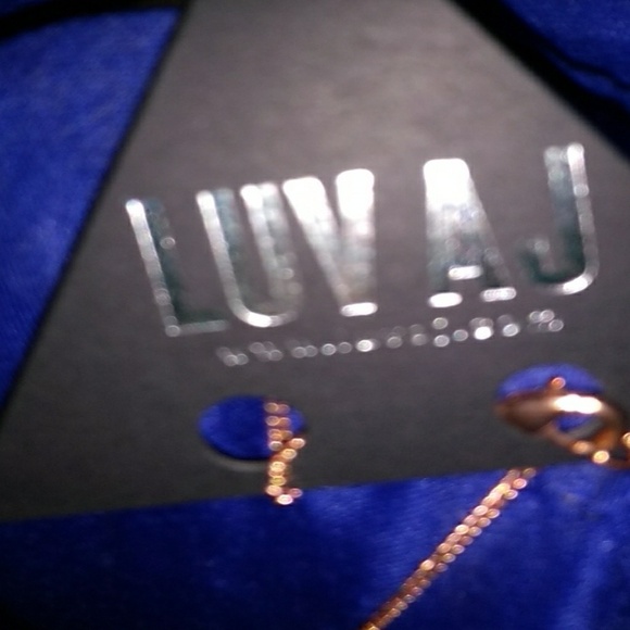 HP FULL BLOOM LARIAT ROSE GOLD WITH WHITE SWAROVSKIS - Picture 3 of 7